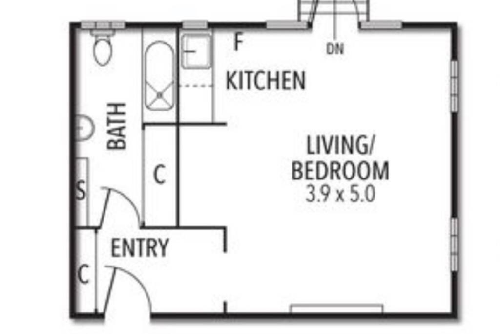 Ferienwohnung East Melbourne City Studio - Amazing Location & Sunny Charm Exterior foto
